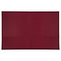 JAM Paper 2 Pocket Cardstock Presentation Folder, Burgundy, 25/Pack (386LBURA)~#|#~DB5577FD-3690-408D-A9CF895799E7D76C_sc7