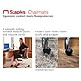 Staples Carpet Chair Mat, 36" x 48", Designed for Low-Pile Carpet, Black Vinyl (128004)~#|#~DB585E11-18A8-4B60-AD2E4BB1D881F1D7_sc7