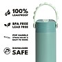 Elemental Core Pop Stainless Steel Double Wall Insulated Water Bottle, 18 oz., Sage (EBC18SG17P)~#|#~DB5928DF-35C6-4FE9-9DB839F264234DD9_sc7