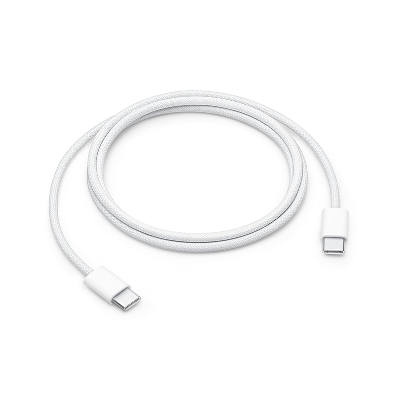 Apple USB-C to USB-C Charging Cable, 3.3 ft., White (MW493AM/A) image 1