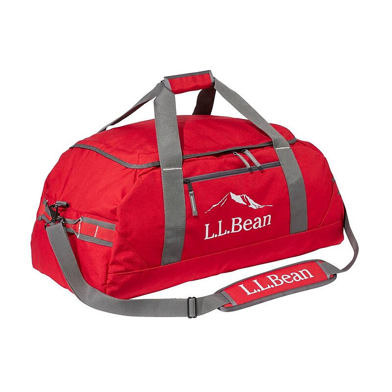 L.L.Bean Adventure 27" Polyester Travel Duffel, Dark Red (1000209458) image 1