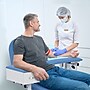 Viva Comfort Adjustable Bariatric Phlebotomy Blood Drawing Chair, 500 lbs. Capacity, Blue (ADI997-01D-BLU-MK)~#|#~DB621144-9F70-462C-86BD7E21F633D89B_sc7