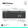 Logitech Signature Slim Solar+ Wireless Keyboard for Mac, Graphite (920-013786)~#|#~DB6404E3-36A4-4664-BA32765D3BD3F51F_sc7
