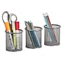 Mind Reader Metal Pen and Accessory Holder Desk Organizer, Silver, 3-Pieces (CLIPMESH3-SIL)~#|#~DB6B3413-55FB-4BAC-91EF45B18797D70D_sc7
