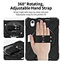 CODi Rugged Polycarbonate/Silicone 8.3" Case for iPad Mini (6th Gen/A17 Pro), Black (C30705064) ~#|#~DB7462BA-4218-4117-89265CBBF1589647_sc7