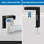 Mount-It! 6" Universal Projector Screen Mount, Wall or Ceiling Installation, Black, 2/Pack (MI-630BLK)~#|#~DB7A43DE-137E-448C-9E92B328DF3250AF_sc7