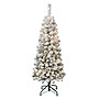 National Tree Company 4.5 ft. Pre-Lit Acacia Pencil Slim Flocked Artificial Christmas Tree with Clear Lights (AC100-304-45F)~#|#~DB7B4FF0-1865-4721-A9FED780498347AD_sc7