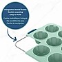 Starfrit Silicone 14" x 19.5" Muffin Pan, Sage Green (092750-006-NEW1)~#|#~DB7CEE1D-6A93-44DE-8A8994AC3A2B0615_sc7