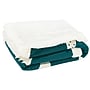 Safavieh Holiday Collection 4'-2" x 5'-0" Cedar Sherpa Throw, Green (HOL2005B-5060)~#|#~DB7E43A6-B6F8-4512-A598366BF1F4CC26_sc7