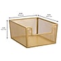 mDesign Steel Organizer, Soft Brass (25999) ~#|#~DB816E0F-E95A-4AFC-B0ED6C4871C00F3B_sc7