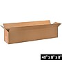 40" x 8" x 8"'' Shipping Boxes, 32 ECT, Brown, 25/Bundle (4088)~#|#~DB8812E7-A462-4DEB-8BE8C4EBF49A5842_sc7