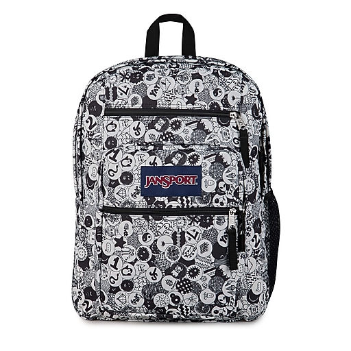 inside view of jansport digital student laptop backpack Cool with 15-inch Sleeve, Large Computer Bag Rucksack with 2 Compartments, Ergonomic Straps, Faded Sage : Electronics which offers room for every essential JanSport Big Student Laptop Backpack,