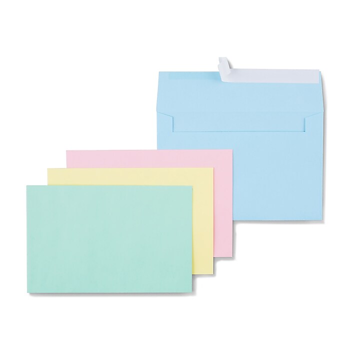 Staples EasyClose Invitation Envelopes, 5.75