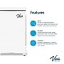 Viva Comfort Biohazard Steel Step Trash Can, 13 Gallon, White (ME992-13-W)~#|#~DB8F23A5-7BEB-4A46-83AA5F8883333353_sc7
