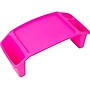 Mind Reader 10.75" x 22.25" Plastic Kids' Lap Desk Activity Tray, Pink (KIDLAP-PNK)~#|#~DB92B299-7FA9-4B5F-967ED6C629A1EBB4_sc7