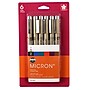 Pigma Micron Classic Drawing Pens, Assorted Color Inks, 6/Pack (30065)~#|#~DB93CAAA-3F9F-42E0-AE5540FE260E79CE_sc7