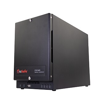 ioSafe 218 2-Bay 24TB External NAS, Black (218-24TB1YR)