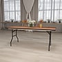 Flash Furniture Gael Folding Table, 72" x 30", Natural (YTWTFT3072TBL)~#|#~DB9813DA-458E-4D0A-9B156607E411F91E_sc7
