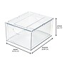iDESIGN Drawers, Clear, 4/Set (27841M4)~#|#~DB9E624E-EDBD-4834-86CEC6D3EA4B3362_sc7