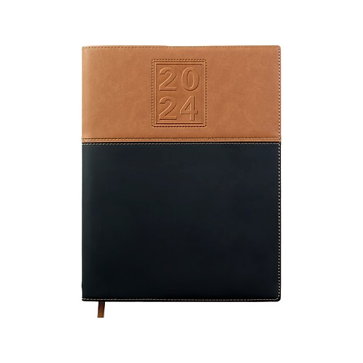 2025 Global Printed Products 8" x 10" Weekly & Monthly Planner, Faux