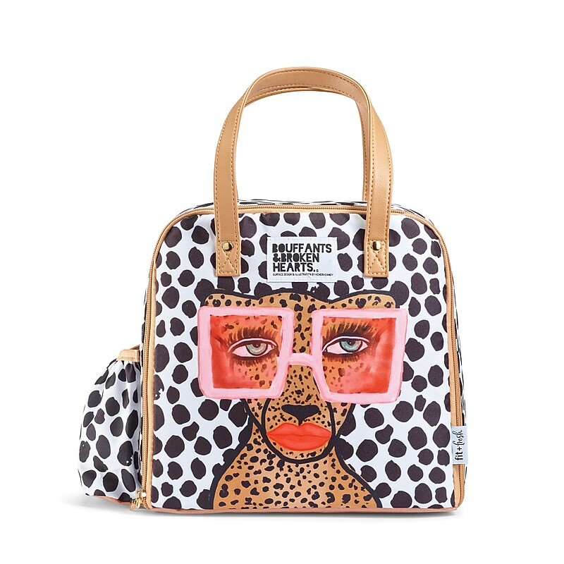 Fit & Fresh Wichita Insulated Lunch Bag, Tropical Glam Cat (2950BBHSC2938) image 1