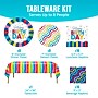Say Hooray! Color Waves Birthday Props, Multicolored, 49/Pack(DTC0066E2A)~#|#~DBA5EDDB-FFB6-41A3-8C55D3392222967F_sc7