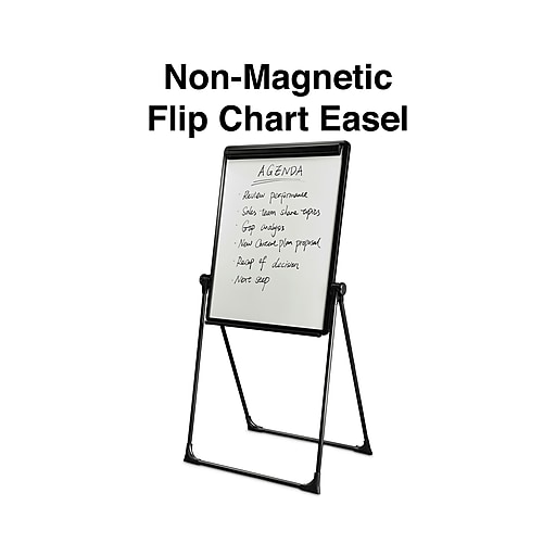 Staples Flip Chart Easel, Black Steel (28216US/50444US)