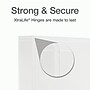 Cardinal XtraLife Heavy Duty 1 1/2" 3-Ring View Binders, D-Ring, White (26310)~#|#~DBAE4CA9-9C84-4B44-BA1134C71CF24DEB_sc7