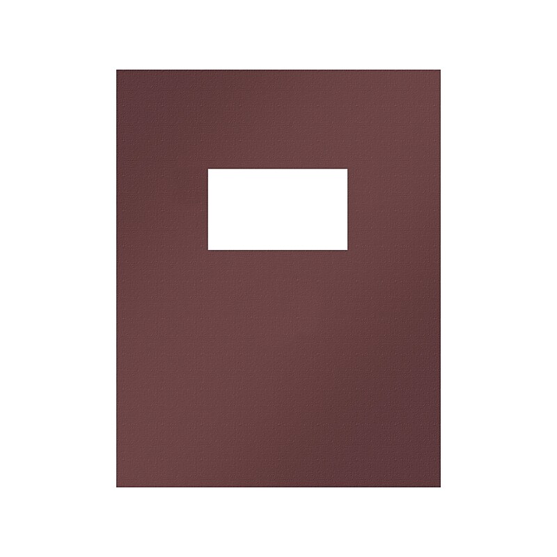 ComplyRight Single-Window Tax Presentation Folder, Burgundy, 50/Pack (PBW24) image 1