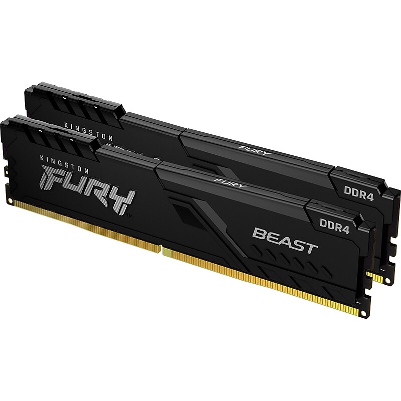 Kingston FURY Beast 64 GB (2 x 32GB) DDR4 SDRAM Memory (KF432C16BBK2/64) image 1