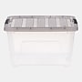 Iris 32 Quart Stack and Pull Latching Plastic Storage Bin, Clear (500207)~#|#~DBAF7D33-380B-49E6-A22434ECE9E87525_sc7