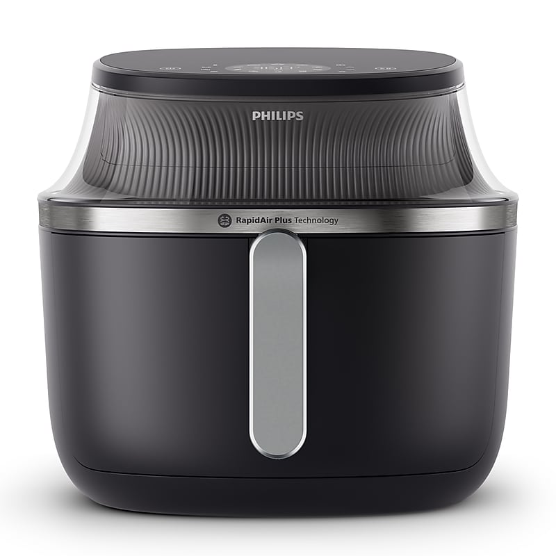 Philips 3000 7.6 Qt. Air fryer with Window, Black (NA34100) image 1