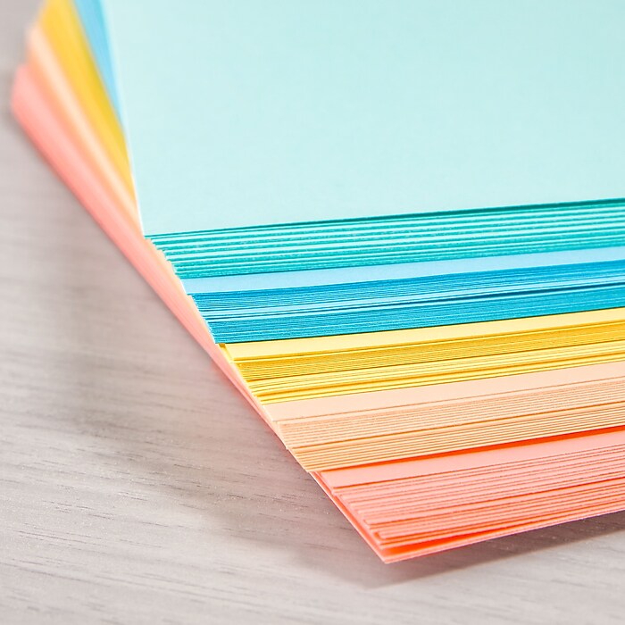 Astrobrights Punchy Pastels 65 lb. Cardstock Paper, 8.5