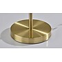 Adesso Caldwell 62"H Antique Brass Floor Lamp with White Linen Shade (4229-21)~#|#~DBB3A866-E5D1-4E0B-85AE5D3236D9E9D0_sc7