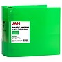 JAM Paper 4" 3-Ring Flexible Poly Binder, Green (PB75245GR)~#|#~DBB87BD7-A2E6-41BE-9F95FE2BE2F2912F_sc7
