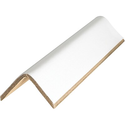 SI Products Heavy Duty Fiberboard Corner Protector, 48" x 3" x 3", 0.225", 25/Bundle (EP3348225BX)