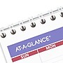 2025-2026 AT-A-GLANCE 8" x 11" Academic Monthly Wall Calendar, Purple/Red (AY1-28-26)~#|#~DBBC9F32-F544-4E73-A4792E2E1A074E68_sc7