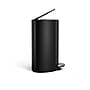 simplehuman Semi-Round Mini Steel Step Trash Can, 1.6 Gallon, Matte Black (CW2109)~#|#~DBBD3D80-572B-4F3F-9AD52ECB35935D88_sc7