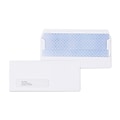 Staples Self Seal Security Tinted #10 Window Envelope, 4 1/8" x 9 1/2", White Wove, 500/Box (511290/99297)