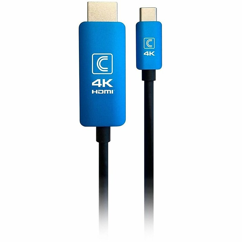 Comprehensive Pro AV/IT Specialist 10 ft. USB C to HDMI Cable, Male to Male, Black (USBC HD4K 10SP) image 1