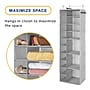 Whitmor Hanging Shoe and Sweater Organizer, Gray (5455-9667)~#|#~DBC37622-EBC7-4881-B8B3AFA2C4EFA127_sc7