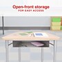 Staples 30.9"W Trapezoidal Student Desk, Gray/Brown (ST63539)~#|#~DBC436D4-DFC3-40B2-BF6B3F122BFC9F84_sc7