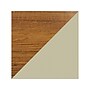 Hirsh 60"W Double-Pedestal Computer Desk, Putty/Oak (20100)~#|#~DBC92107-AB8F-40EE-BE8C45BE14701311_sc7
