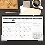 2027 AT-A-GLANCE 17.75" x 11" Monthly Desk Pad Calendar, White/Black (SK14-00-27)~#|#~DBCA0452-8C4C-43DA-B47C63A449CA0BB0_sc7