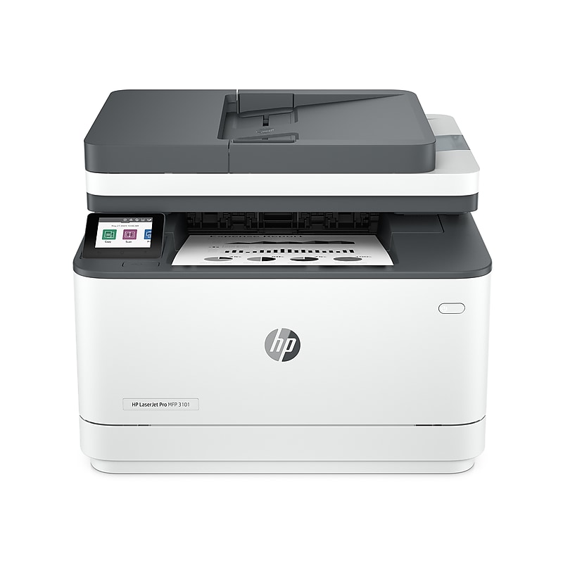 HP LaserJet Pro MFP 3101sdw Wireless Black & White All-in-One Laser Printer, Scanner, Copier, Best for Office (9D2X4F) image 1