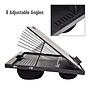 Mind Reader 11" x 14.75" Plastic Lap Desk with Cushion, Black (LTADJUST-BLK) ~#|#~DBD53581-77AB-4995-A6F1D67FCA78BEA9_sc7