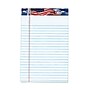 TOPS American Pride Notepad, 5" x 8", Narrow Ruled, White, 50 Sheets/Pad, 12 Pads/Pack (TOP 75101)~#|#~DBE5A7BB-096C-433A-A287FDFA62F0B986_sc7