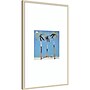 Amanti Art Three Palm Trees by Elena Avanesova Wood Framed Wall Art Print, 25"W x 41"H (A426710368071)~#|#~DBE9E386-D739-40D3-A2D93FB89FB5DEC0_sc7