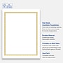 Avery Pre-Printed Gold Beads Design Matte Blank Card, White, 10/Pack (S00-DPF)~#|#~DBEB3AAB-7BF2-4DF9-95BB671701D6DFE1_sc7