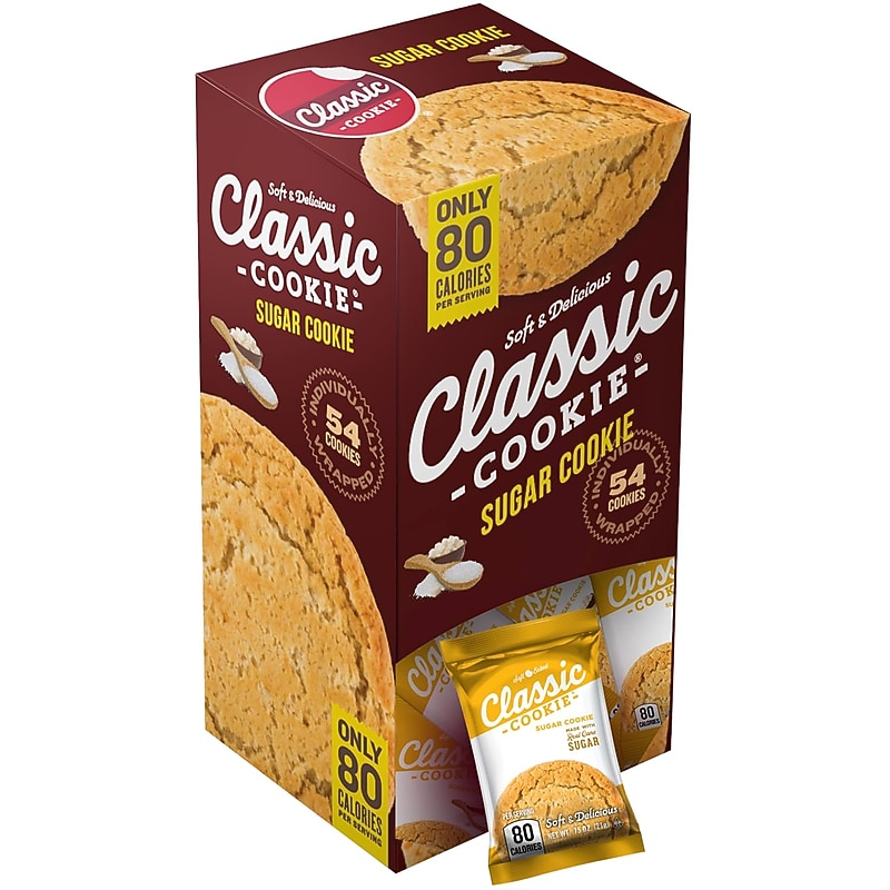 Classic Cookie Sugar Cookies, .75 oz., 54/Pack (220-02864) image 1